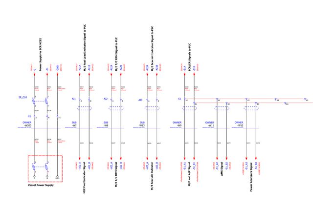 Terminal wiring diagram
